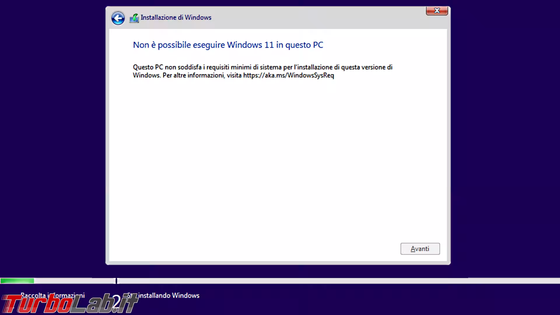 windows 11 install requirements fail