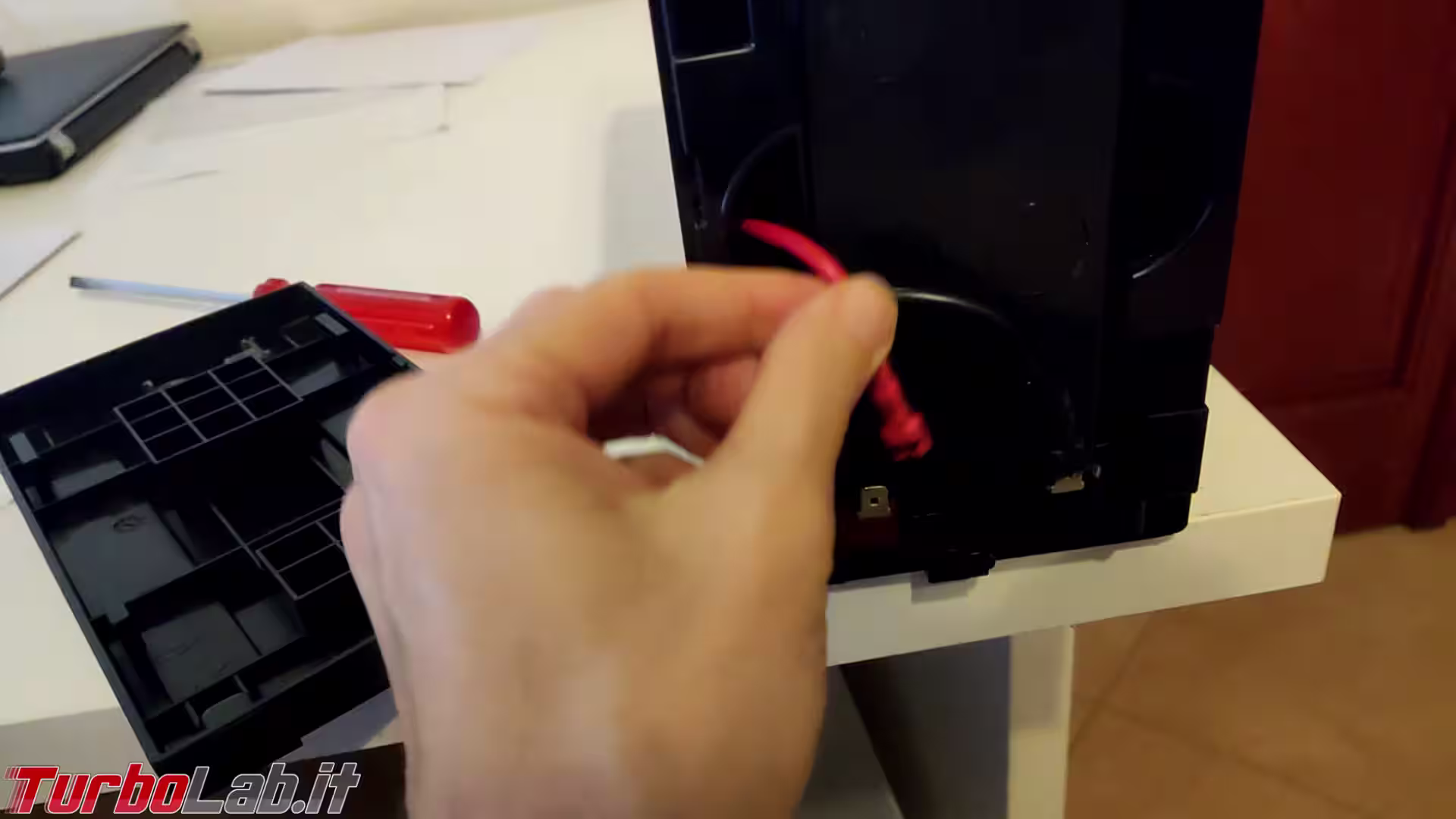disconnessione batteria interna