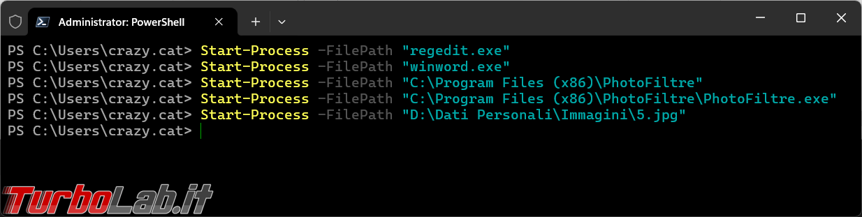 Come avviare i processi con Start-Process e PowerShell | TurboLab.it