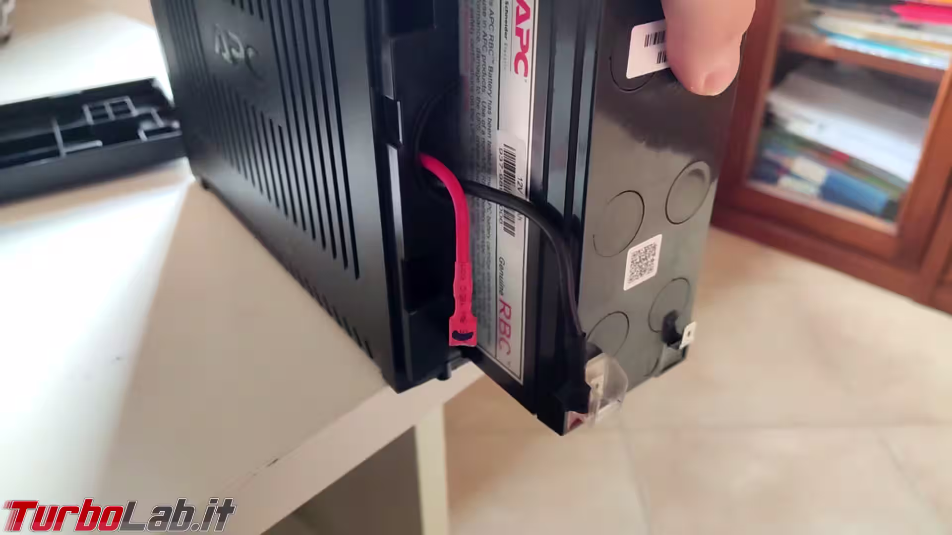 inserimento nuova batteria