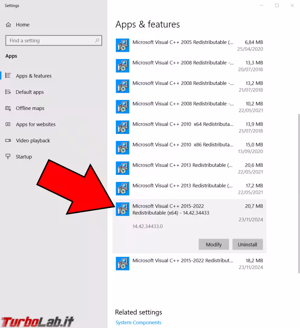 microsoft visual c++ 2015-2022