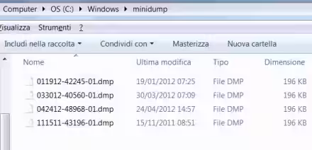 BlueScreenView analizza i crash di Windows e le sue schermate blu