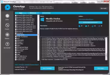 Esegui il backup delle impostazioni di configurazione di molti programmi con CloneApp