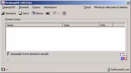 Mantieni sempre ordine nelle icone del tuo desktop con il programma DesktopOK