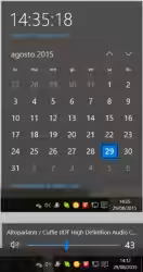 Ripristinare il vecchio look del controllo volume e della data e ora di Windows 10