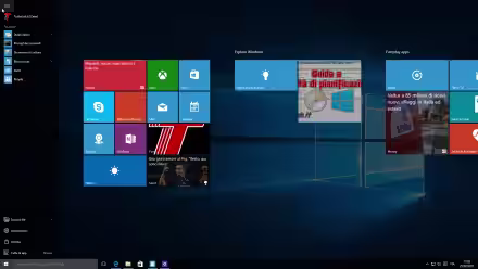 Guida Windows 10: usare la schermata Start ("Start screen") di Windows 8 anche su PC/notebook