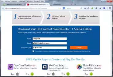 Cyberlink PowerDirector 11 in regalo per questo weekend