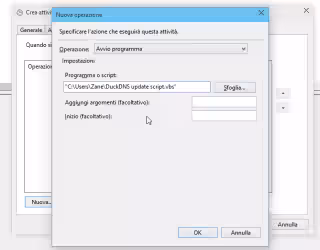 Eseguire file .vbs tramite "Operazioni pianificate": errore 0x41301 oppure finestra "Apri con"