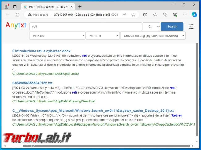 10 programmi fare ricerca testuale cartella