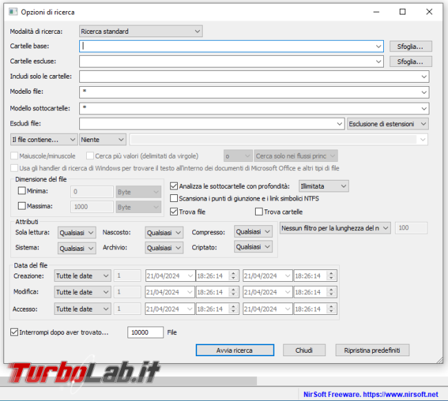 10 programmi fare ricerca testuale cartella