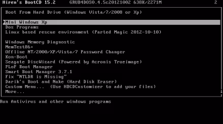 Hiren's Boot CD, il disco avviabile con tutto (o quasi) quello che ti può servire