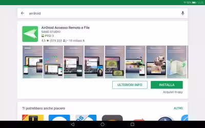 Con Airdroid puoi comandare il tuo dispositivo Android dal tuo computer