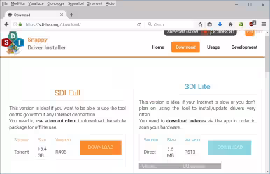 Come ottenere tutti i driver più aggiornati con Snappy Driver Installer