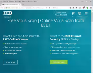 Eset online scanner affianca il tuo antivirus per scoprire i malware più nascosti