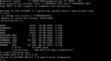 Guida a FreeDOS, il sistema operativo clone di MS-DOS