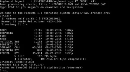 Guida a FreeDOS, il sistema operativo clone di MS-DOS