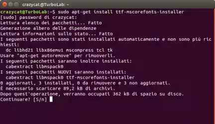 Come aggiungere dei nuovi font a Ubuntu