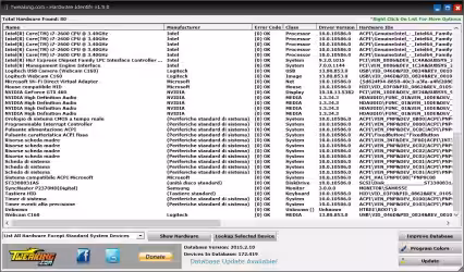 Tweaking.com Hardware Identify ti aiuta a riconoscere le componenti del computer