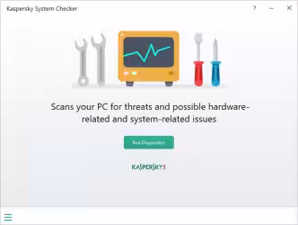 Kaspersky System Checker controlla, ma non risolve, i problemi del tuo computer