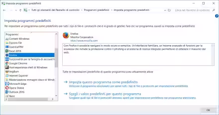 Come ripristinare l'apertura dei collegamenti esterni con il browser predefinito in Windows 10