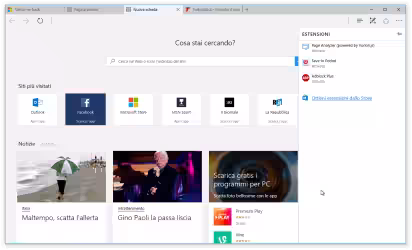 Guida alle novità di Microsoft Edge in Windows 10 "Anniversary Update" (versione 1607, "Redstone")