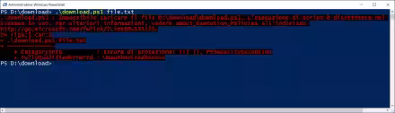 Come attivare/abilitare l'esecuzione di script .ps (PowerShell: Impossibile caricare il file. L'esecuzione di script è disattivata nel sistema in uso / about_Execution_Policies)