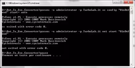 Come modificare lo stato dei servizi di Windows direttamente dalla riga di comando