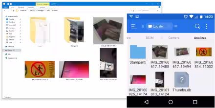 Guida: come sincronizzare la cartella delle foto (DCIM) di Android con il PC