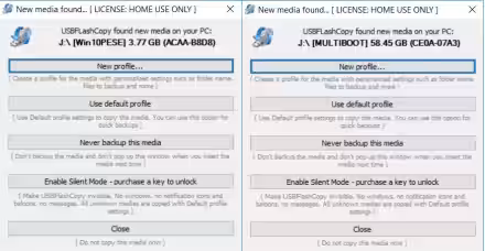 Salva automaticamente il contenuto della tua pendrive con USBFlashCopy
