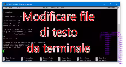 Guida: modificare i file di configurazione di Linux Ubuntu/CentOS da terminale è facile con "nano" (alternativa a "vi")