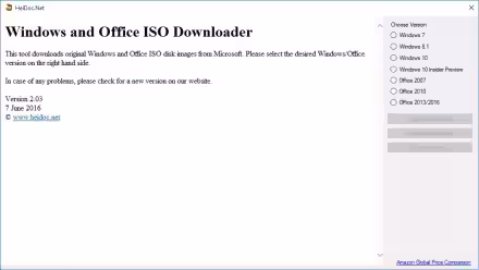 Windows ISO Downloader scarica le immagini ISO (ufficiali) di Windows 7, Windows 8.1 e Windows 10