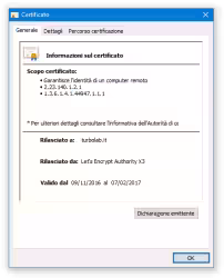 Come visualizzare il certificato digitale SSL/TLS (HTTPS) di un sito con Google Chrome nuova versione