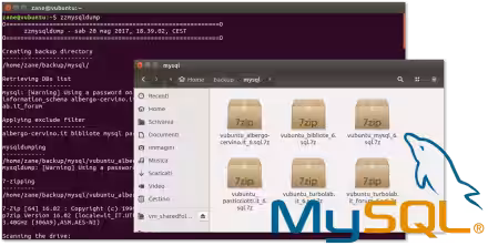 MySQL/mysqldump: creare un file distinto/singolo per ogni database con zzmysqldump (script)