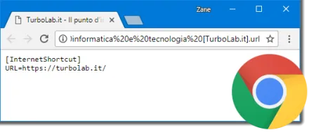Errore [InternetShortcut] e Chrome non apre più i file .url (collegamenti Internet)! come risolvere?