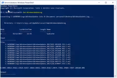 Come creare il file windowsupdate.log con Windows 10 e capire perché gli aggiornamenti non si installano