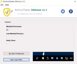 NoVirusThanks OSArmor vi aiuta a proteggere il vostro computer dai malware