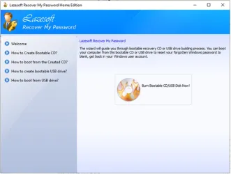 Con Lazesoft Recovery My Password cancelli tutte le password dimenticate degli account di Windows