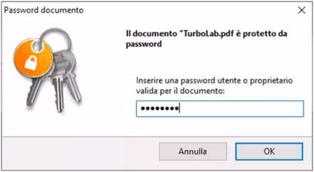 Rimuovere la password d'apertura e le protezioni dai file PDF