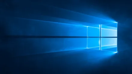 Sfondo nero originale Windows 10: download diretto (desktop wallpaper)