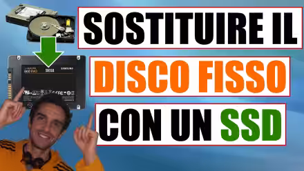 Come installare un SSD sul PC portatile/notebook e sostituire/clonare l'hard disk senza formattare (video-guida definitiva)