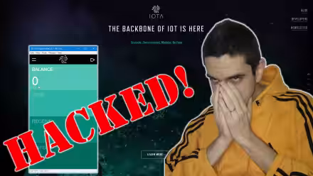 Balance: 0 - Così mi hanno rubato tutti gli IOTA (video)