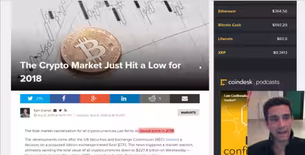 Un altro ETF posticipato, e Bitcoin precipita (video)