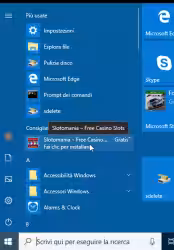 Windows 10, menu Start: come bloccare le app Consigliate (disattivare pubblicità Store)