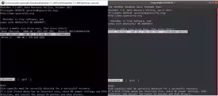 Come recuperare con Photorec i file cancellati per errore da Windows e Linux
