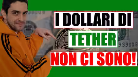Tether ammette: la copertura di USDT è solo parziale (video)