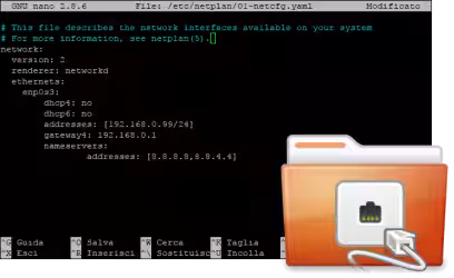 Guida Ubuntu Server 20.04: come impostare manualmente l'indirizzo di rete (anche quando /etc/network/interfaces non funziona)