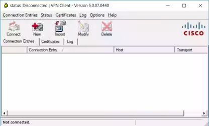 Come installare Cisco VPN Client in Windows 10