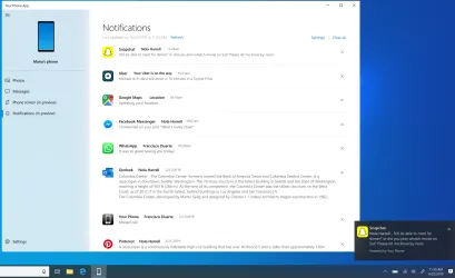 Windows 10: Your Phone sincronizza le notifiche da smartphone Android