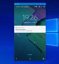 Controllare lo smartphone Android dal PC Windows 10, gratis: guida a scrcpy (no root! free!)