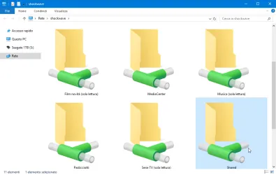Backup cartelle condivise in rete locale (LAN) da Windows 10: come fare?
